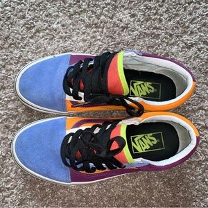 Multicolor vans